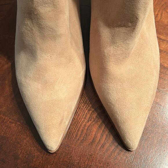 Sam Edelman Tan Leather Suede Ankle Boots(Size 10.5M) - Picture 10 of 14